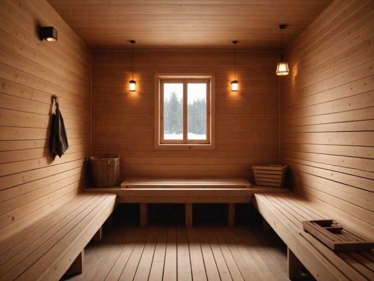 Ontspanning in de Sauna